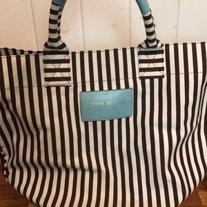 Henri Bendel New York Oversized Beach Bag Stripes